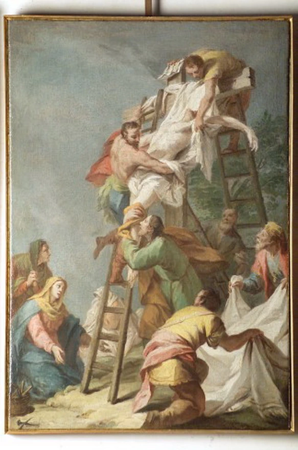 Gesù Cristo deposto dalla croce - Chiesa di S. Giobbe e S. Bernardino, Camposan Giobbe, Venezia